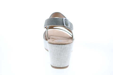 Earth Maxine Suede Womens Brown Suede Wedges Heels Shoes