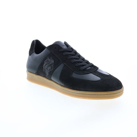 Bruno Magli Conte MB1CONA0 Mens Black Suede Lifestyle Sneakers Shoes