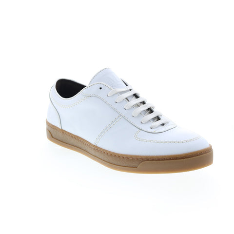 Bruno Magli Dominico MB1DOMG0 Mens White Leather Lifestyle Sneakers Shoes