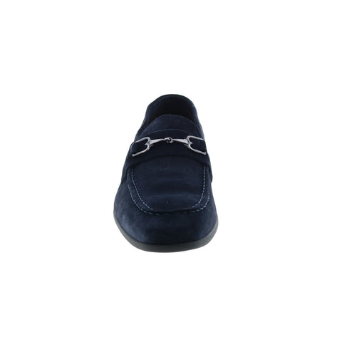 Bruno Magli Mamante MB1MAMN1 Mens Blue Loafers & Slip Ons Casual Shoes