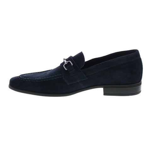 Bruno Magli Mamante MB1MAMN1 Mens Blue Loafers & Slip Ons Casual Shoes