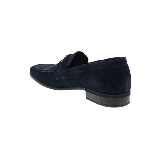 Bruno Magli Mamante MB1MAMN1 Mens Blue Loafers & Slip Ons Casual Shoes