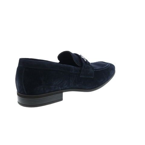 Bruno Magli Mamante MB1MAMN1 Mens Blue Loafers & Slip Ons Casual Shoes