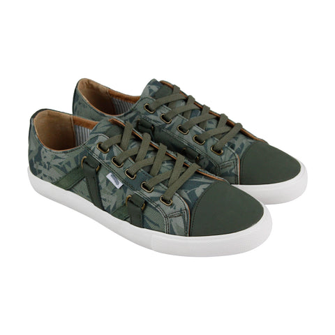 Michael Bastian Signature Sneaker MB1S00015 Mens Green Lifestyle Sneakers Shoes