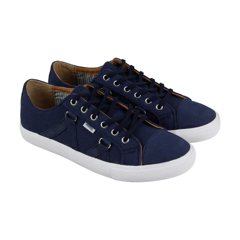 Michael Bastian Signature Sneaker MB1S00015 Mens Blue Lifestyle Sneakers Shoes