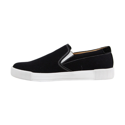 Michael Bastian Lyons MB1S00074 Mens Black Canvas Lifestyle Sneakers Shoes
