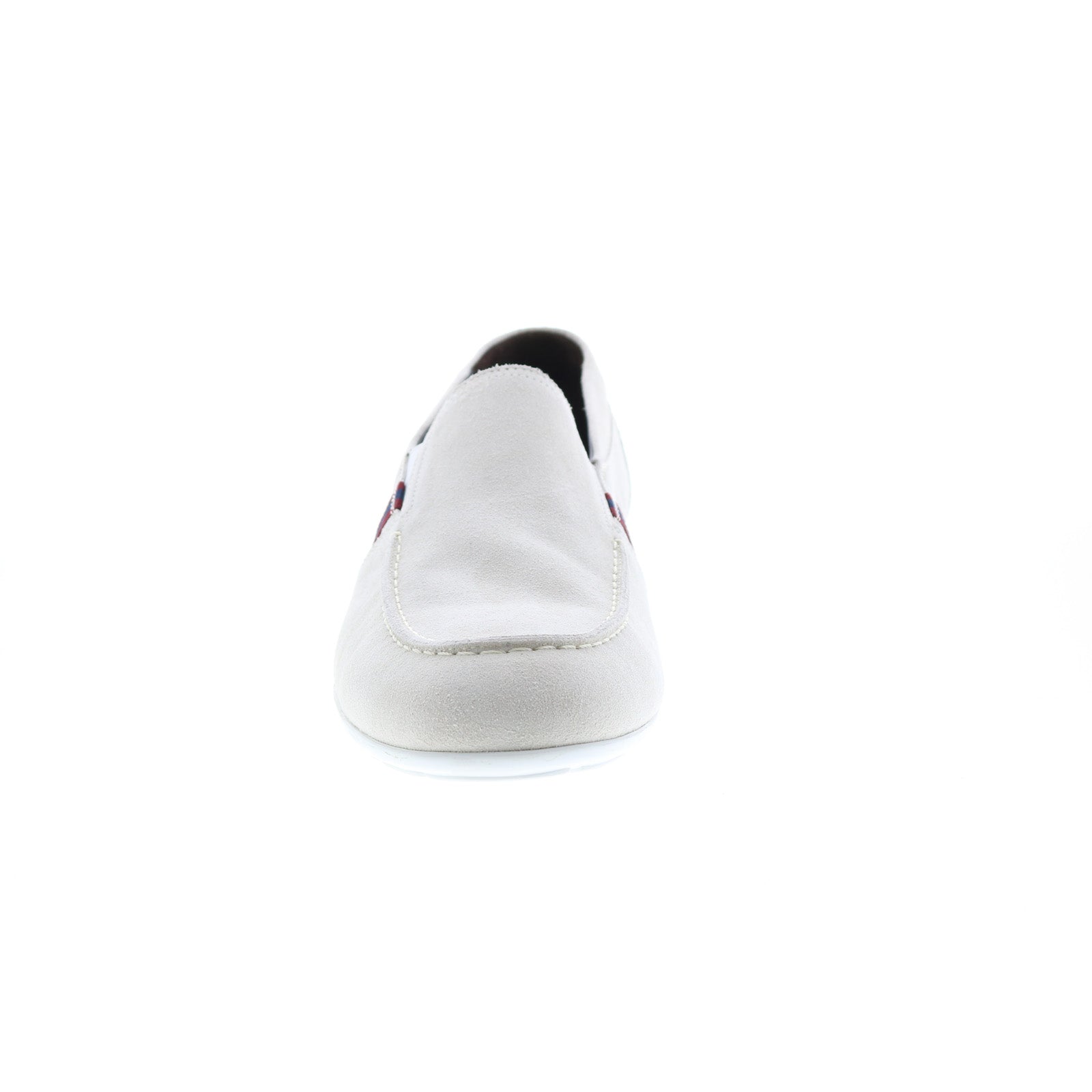 Bruno Magli Balestra MB2BALG1 Mens White Suede Loafers & Slip On Casual Shoes 9M Bruno Magli Loafer White Casual Shoes for Men for sale | eBay main image 4
