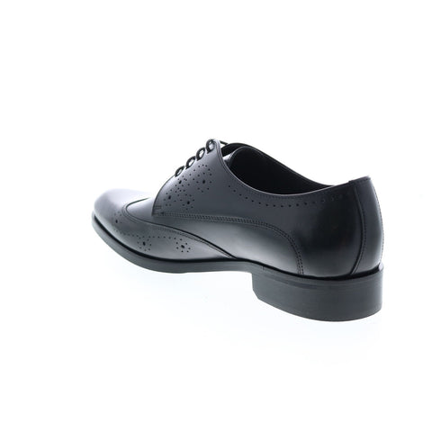 Bruno Magli Drio MB2DROA0 Mens Black Leather Oxfords Wingtip & Brogue Shoes