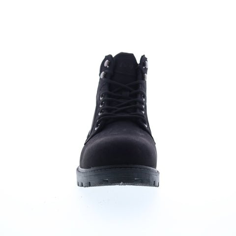 Lugz Bedrock HI MBEDROHD-001 Mens Black Lace Up Casual Dress Boots
