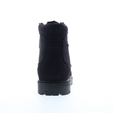 Lugz Bedrock HI MBEDROHD-001 Mens Black Lace Up Casual Dress Boots