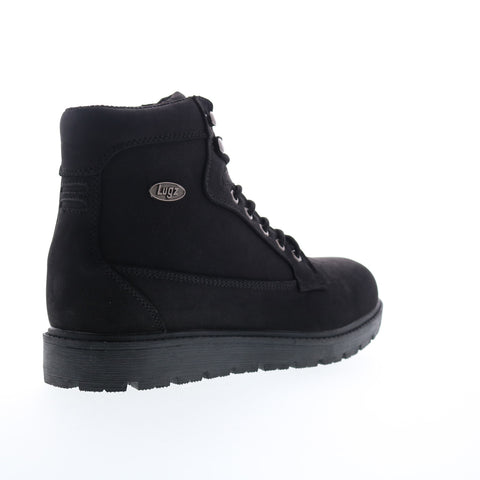 Lugz Bedrock HI MBEDROHD-001 Mens Black Lace Up Casual Dress Boots