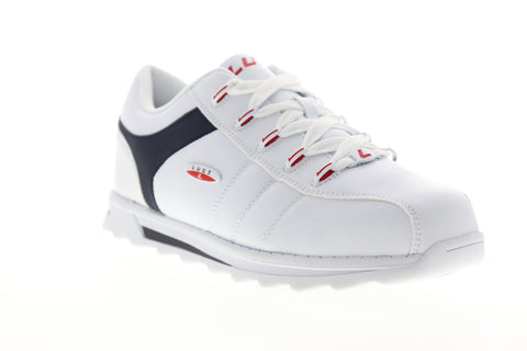 Lugz Blitz MBLITV-140 Mens White Leather Low Top Lifestyle Sneakers Shoes