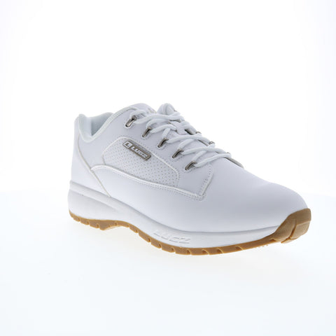 Lugz Bluster MBLUSRPV-150 Mens White Synthetic Lace Up Lifestyle Sneakers Shoes