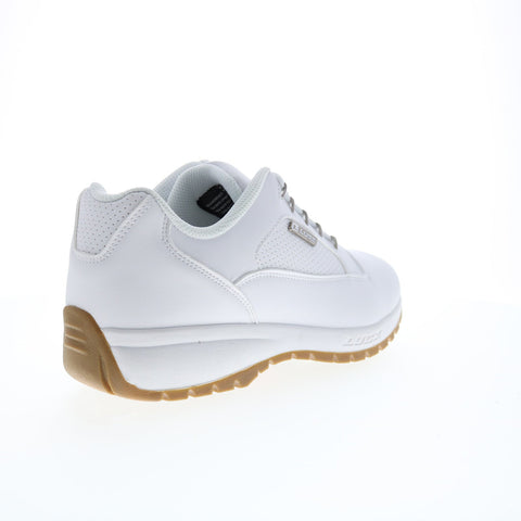 Lugz Bluster MBLUSRPV-150 Mens White Synthetic Lace Up Lifestyle Sneakers Shoes