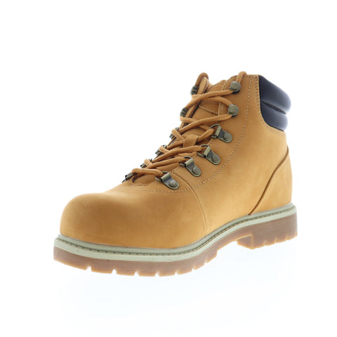Lugz Briarwood Mid MBRIARWOK-747 Mens Brown Nubuck Casual Dress Boots Shoes