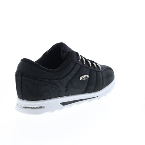 Lugz Charger II Ballistic Mens Black Canvas Lifestyle Sneakers Shoes