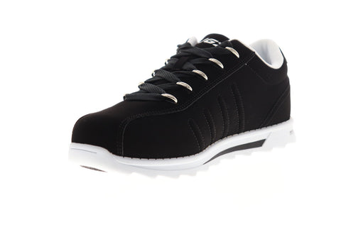 Lugz Changeover II MCHGIID-060 Mens Black Nubuck Low Top Sneakers Shoes
