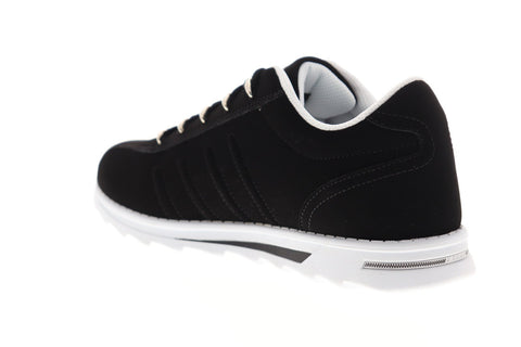 Lugz Changeover II MCHGIID-060 Mens Black Nubuck Low Top Sneakers Shoes