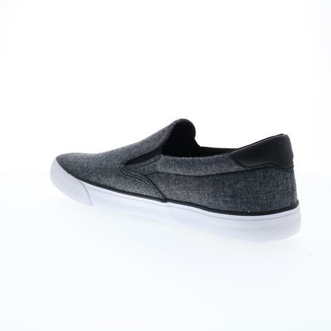 Lugz Clipper MCLIPCHC-060 Mens Black Canvas Lifestyle Sneakers Shoes
