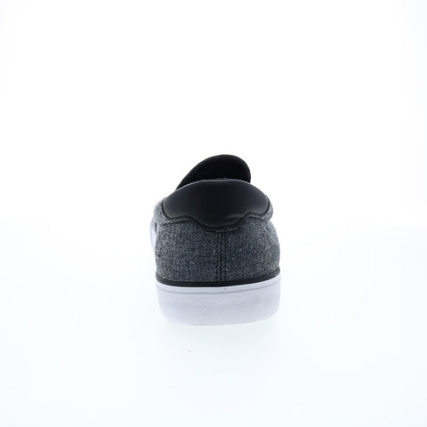 Lugz Clipper MCLIPCHC-060 Mens Black Canvas Lifestyle Sneakers Shoes