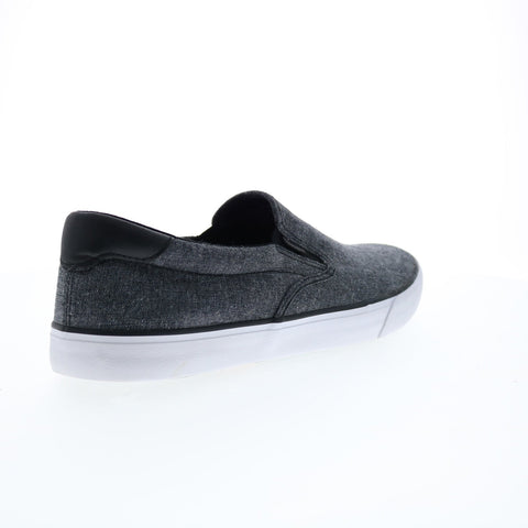 Lugz Clipper MCLIPCHC-060 Mens Black Canvas Lifestyle Sneakers Shoes