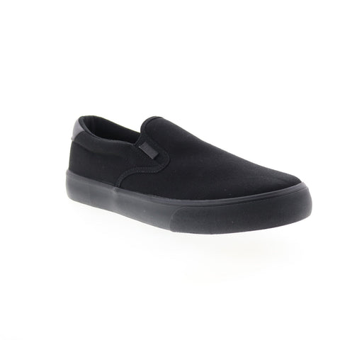 Lugz Clipper MCLPRWC-0055 Mens Black Wide Canvas Lifestyle Sneakers Shoes