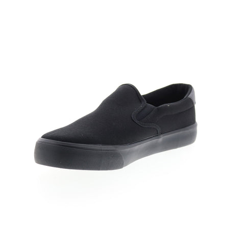 Lugz Clipper MCLPRWC-0055 Mens Black Wide Canvas Lifestyle Sneakers Shoes