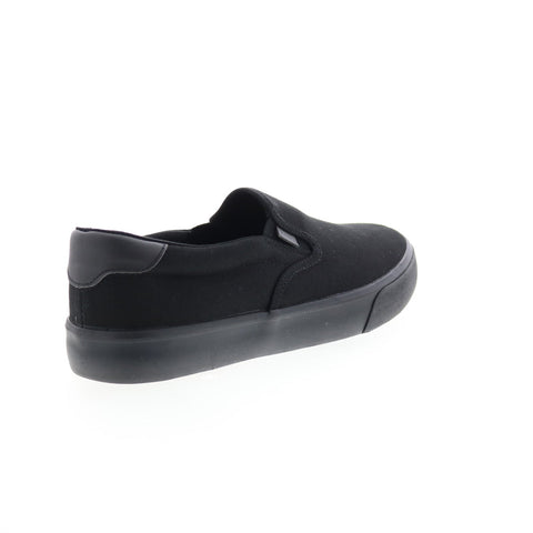 Lugz Clipper MCLPRWC-0055 Mens Black Wide Canvas Lifestyle Sneakers Shoes