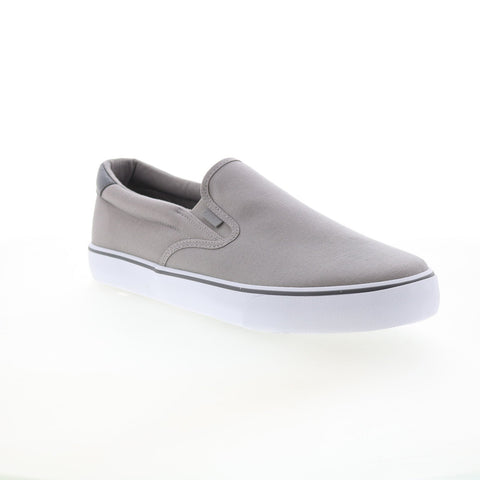 Lugz Clipper MCLPRWC-0435 Mens Gray Wide Canvas Lifestyle Sneakers Shoes