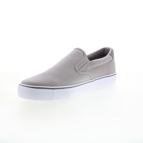 Lugz Clipper MCLPRWC-0435 Mens Gray Wide Canvas Lifestyle Sneakers Shoes