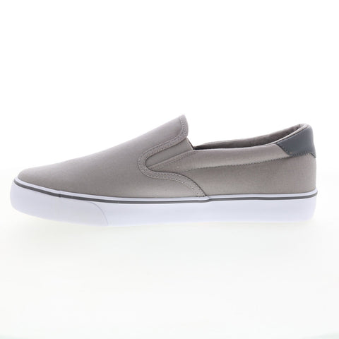 Lugz Clipper MCLPRWC-0435 Mens Gray Wide Canvas Lifestyle Sneakers Shoes