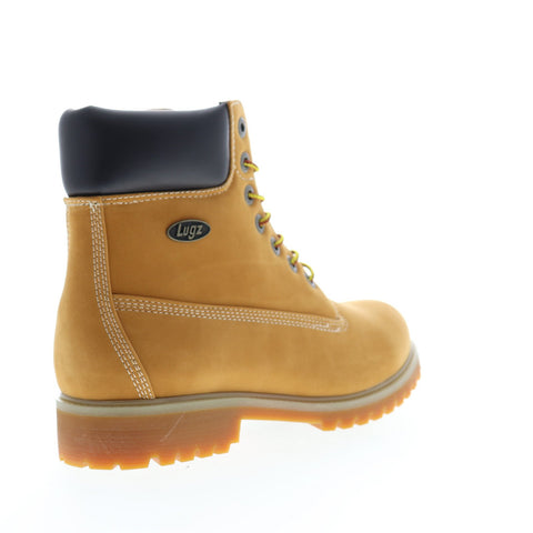 Lugz Convoy Wr MCNWK-7470 Mens Brown Nubuck Casual Dress Lace Up Boots Shoes