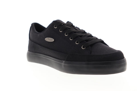 Lugz Colony CC MCOLCC-001 Mens Black Canvas Low Top Lifestyle Sneakers Shoes