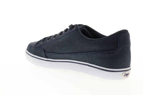 Lugz Colony CC MCOLCC-411 Mens Blue Canvas Low Top Lifestyle Sneakers Shoes