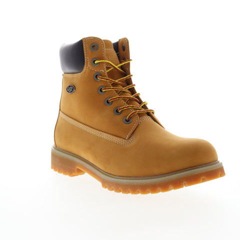 Lugz Convoy Fleece Wr MCONFWK-7470 Mens Brown Nubuck Casual Dress Boots Shoes