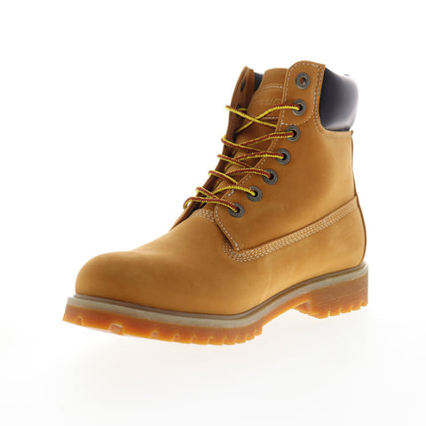 Lugz Convoy Fleece Wr MCONFWK-7470 Mens Brown Nubuck Casual Dress Boots Shoes