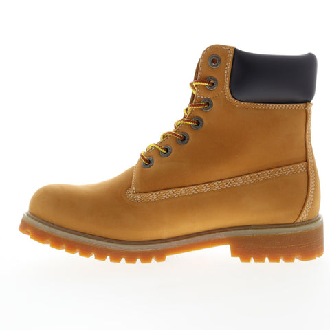 Lugz Convoy Fleece Wr MCONFWK-7470 Mens Brown Nubuck Casual Dress Boots Shoes