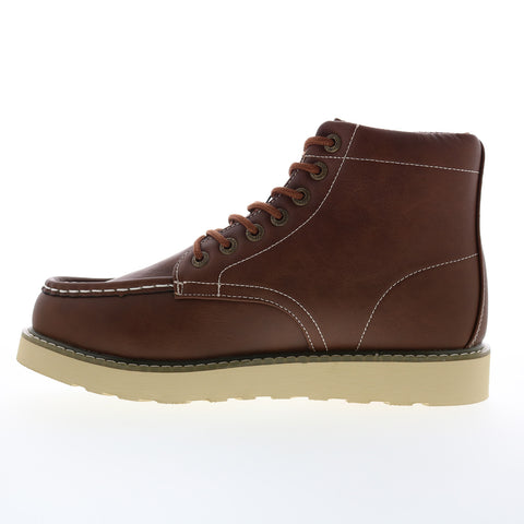 Lugz Cypress MCYPREGV-2013 Mens Brown Synthetic Lace Up Casual Dress Boots
