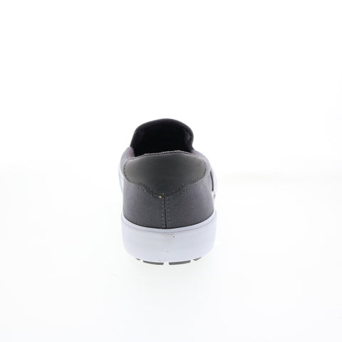 Lugz Delta MDELTC-011 Mens Gray Canvas Slip On Lifestyle Sneakers Shoes