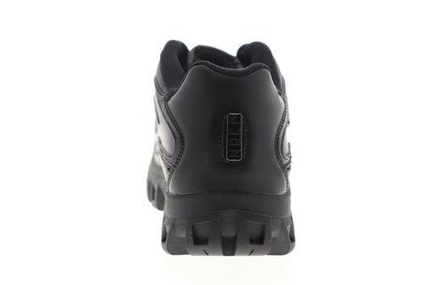 Lugz Dot.Com 2.0 MDOT2L-001 Mens Black Leather Low Top Lifestyle Sneakers Shoes