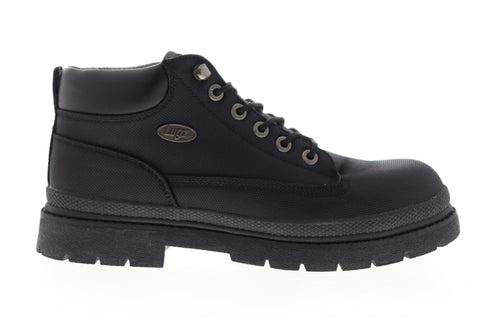 Lugz Drifter Ballistic MDRBT-001 Mens Black Canvas Lace Up Casual Dress
