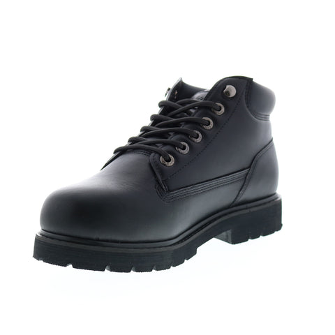 Lugz Drifter Mid St MDRIFMSTWV-001 Mens Black Wide Synthetic Ankle Boots