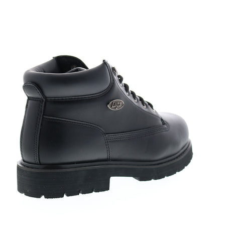 Lugz Drifter Mid St MDRIFMSTWV-001 Mens Black Wide Synthetic Ankle Boots