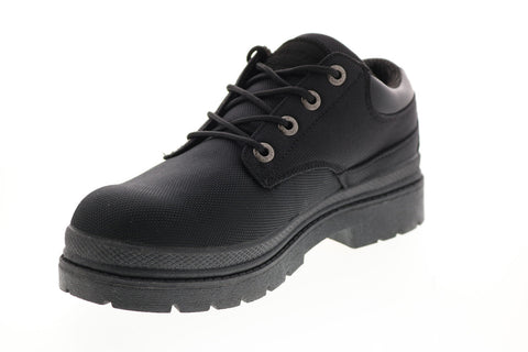 Lugz Drifter LO Ballistic MDRLT-001 Mens Black Canvas Oxfords Casual Shoes