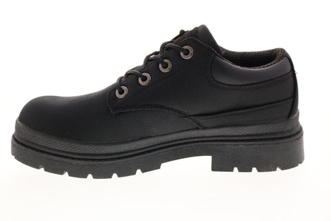Lugz Drifter LO Ballistic MDRLT-001 Mens Black Canvas Oxfords Casual Shoes