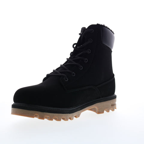 Lugz Empire HI Fleece Water Resistant Mens Black Casual Dress Boots