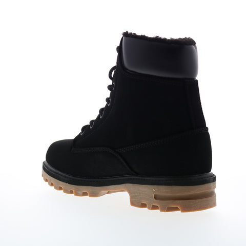 Lugz Empire HI Fleece Water Resistant Mens Black Casual Dress Boots