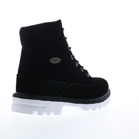 Lugz Empire HI Water-Resistant MEMPHD-060 Mens Black Lace Up Casual Dress Boots