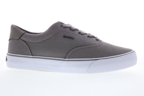 Lugz Flip MFLIPC-031 Mens Gray Canvas Lace Up Lifestyle Sneakers Shoes