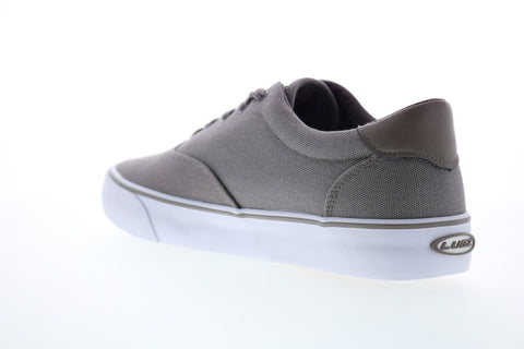 Lugz Flip MFLIPC-031 Mens Gray Canvas Lace Up Lifestyle Sneakers Shoes
